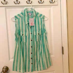 LuLaRoe Roxanne snap tank